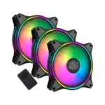 Cooler Master MasterFan MF120 Halo ARGB Cabinet Fan Triple Pack