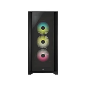 Corsair ICUE 5000X RGB Mid Tower Cabinet Black 2