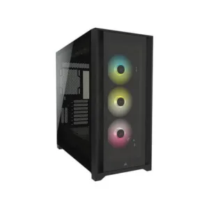 Corsair ICUE 5000X RGB Mid Tower Cabinet Black