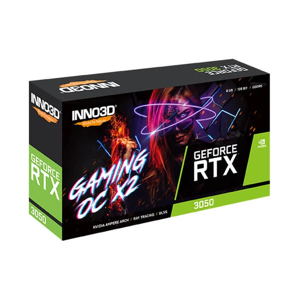 Inno3d GeForce RTX 3050 Gaming OC X2 LHR 8GB 3